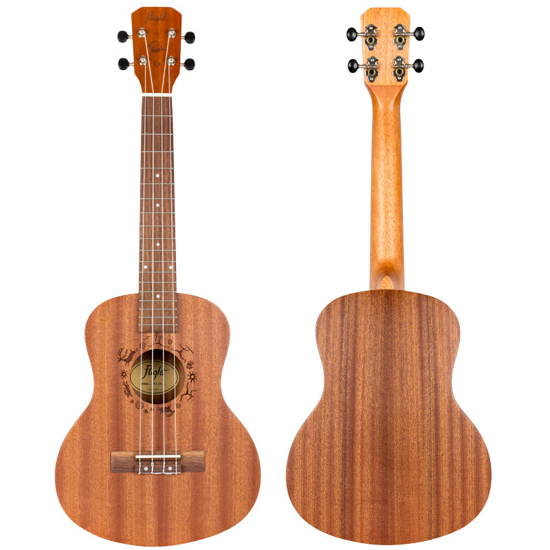 Larger size and volume than soprano and concert ukuleles.  Flight NUT310 Tenor Ukulele with Free Gigbag and Free Shipping