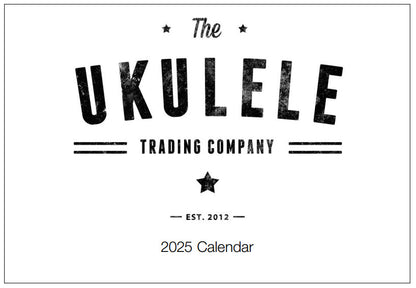 2025 Limited Edition Ukulele Calendar Cover – Exclusive Monthly Ukulele Inspiration for Enthusiasts