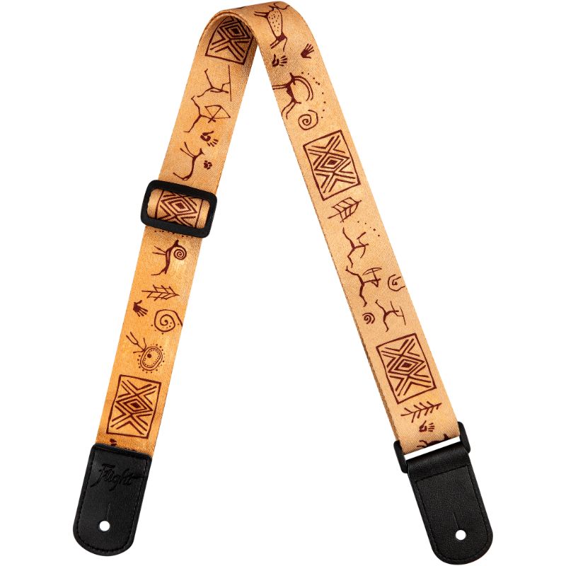 Caves hold millennia of secrets through the art of our ancestors. Flight S35 Cave Polyester Ukulele Strap with Free Shipping