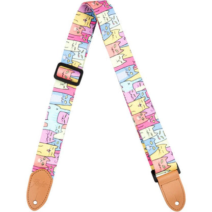 Flight S35 Kitty Polyester Ukulele Strap with Free Shipping