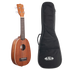 Kala KA-P Satin Mahogany Pineapple Soprano Ukulele with Gigbag – Best Ukulele for Beginners