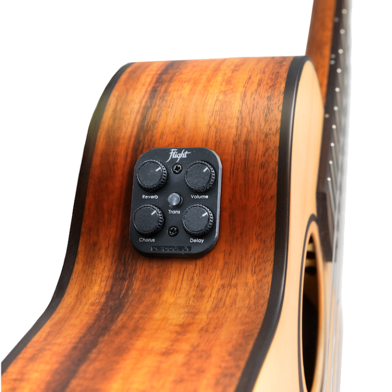 Flight Victoria Soundwave Tenor Ukulele with Soundwave active pickup system. Solid Spruce top Acacia back and sides, Bonas gigbag and Online Lesson. Ukulele Trading Co Australia  Free Shipping In OZ