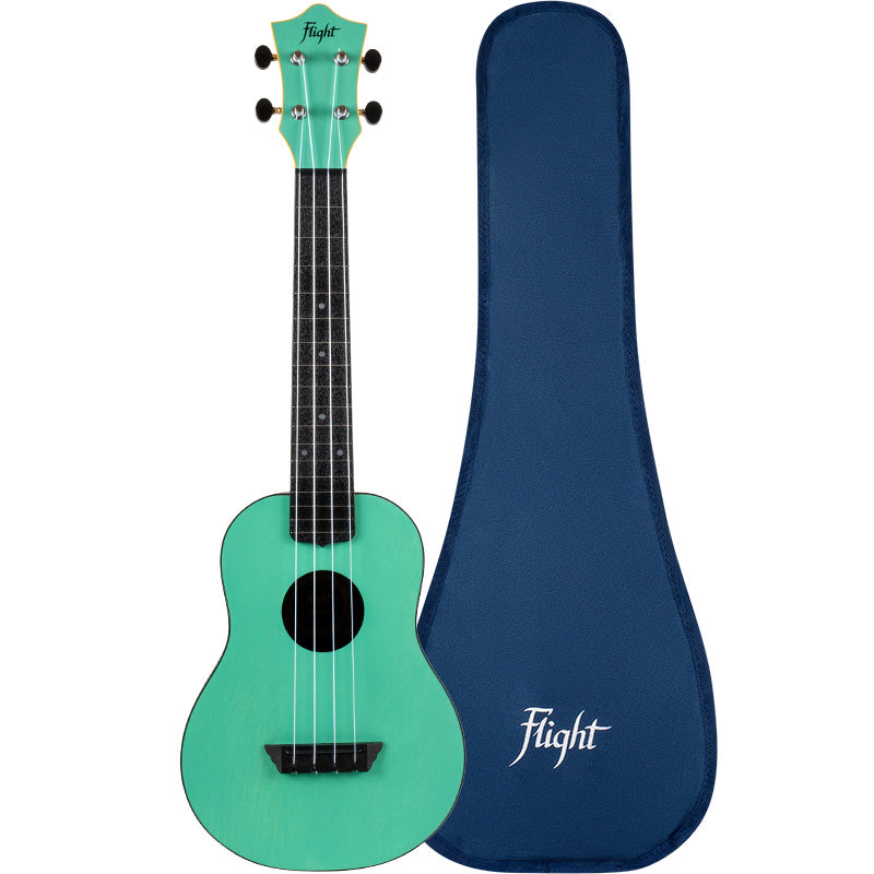 Flight TUC-35 Light Blue Travel Concert Ukulele