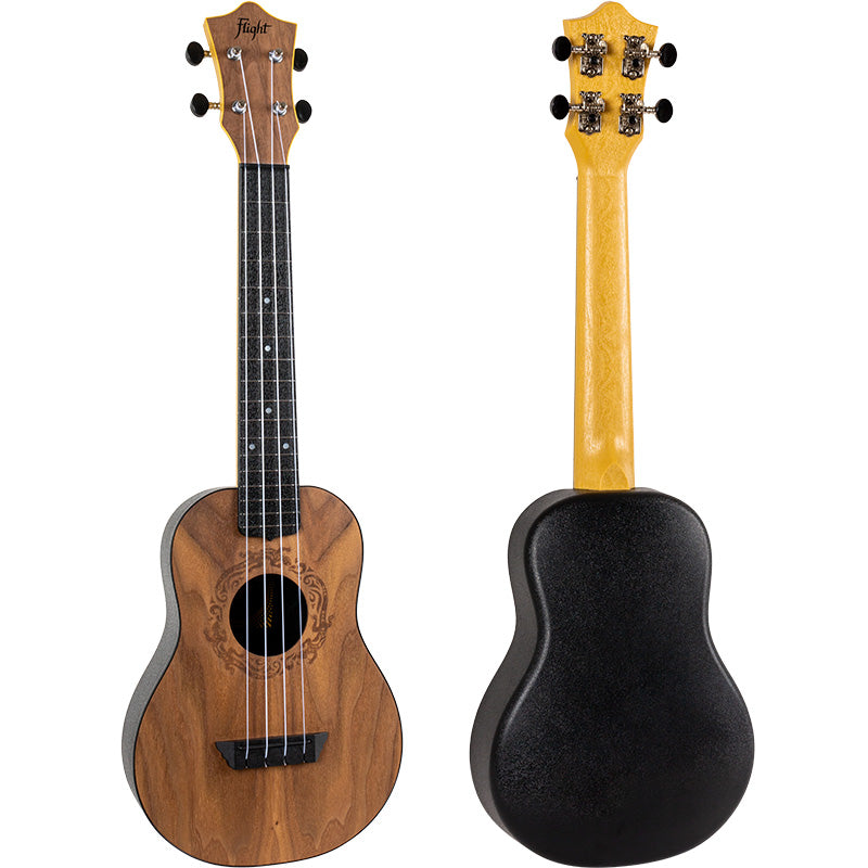 Flight TUC-50 Walnut Travel Concert Ukulele