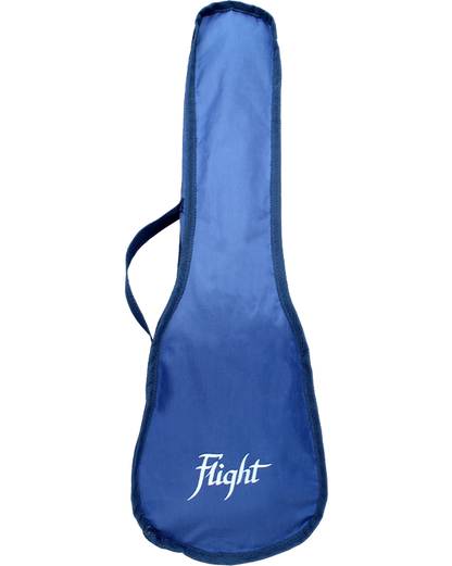 Flight TUS40 Space Travel Soprano Ukulele – Galaxy Print Linden Top, ABS Body, Aquila Nylgut Strings &amp; Gig Bag