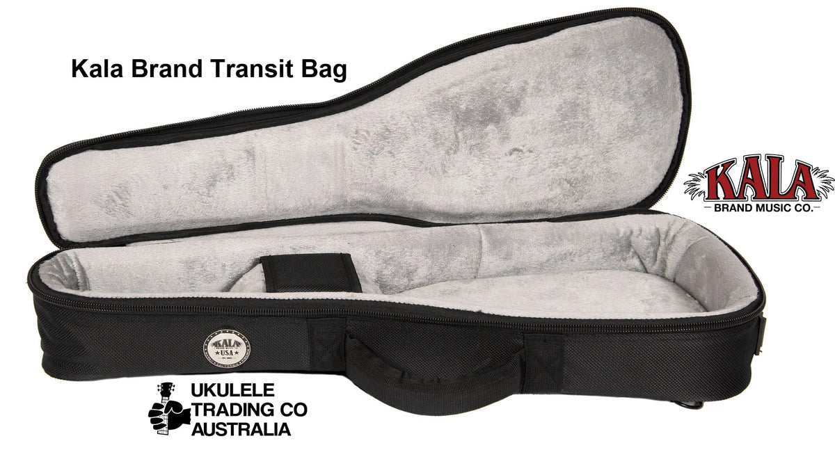 TSUB-S Kala Brand Soprano Ukulele Transit Bag Soprano Ukulele Size. To call this simply a &#39;Gig-Bag&#39; is seriously understating just how solid and stiff and protective a Transit Bag is. Ukulele Trading Co Australia