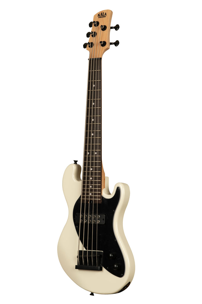Kala Solid Body 5-String Sweet Cream Fretted U•BASS® UBASS-SB5-CR-FS with Laurel Fingerboard