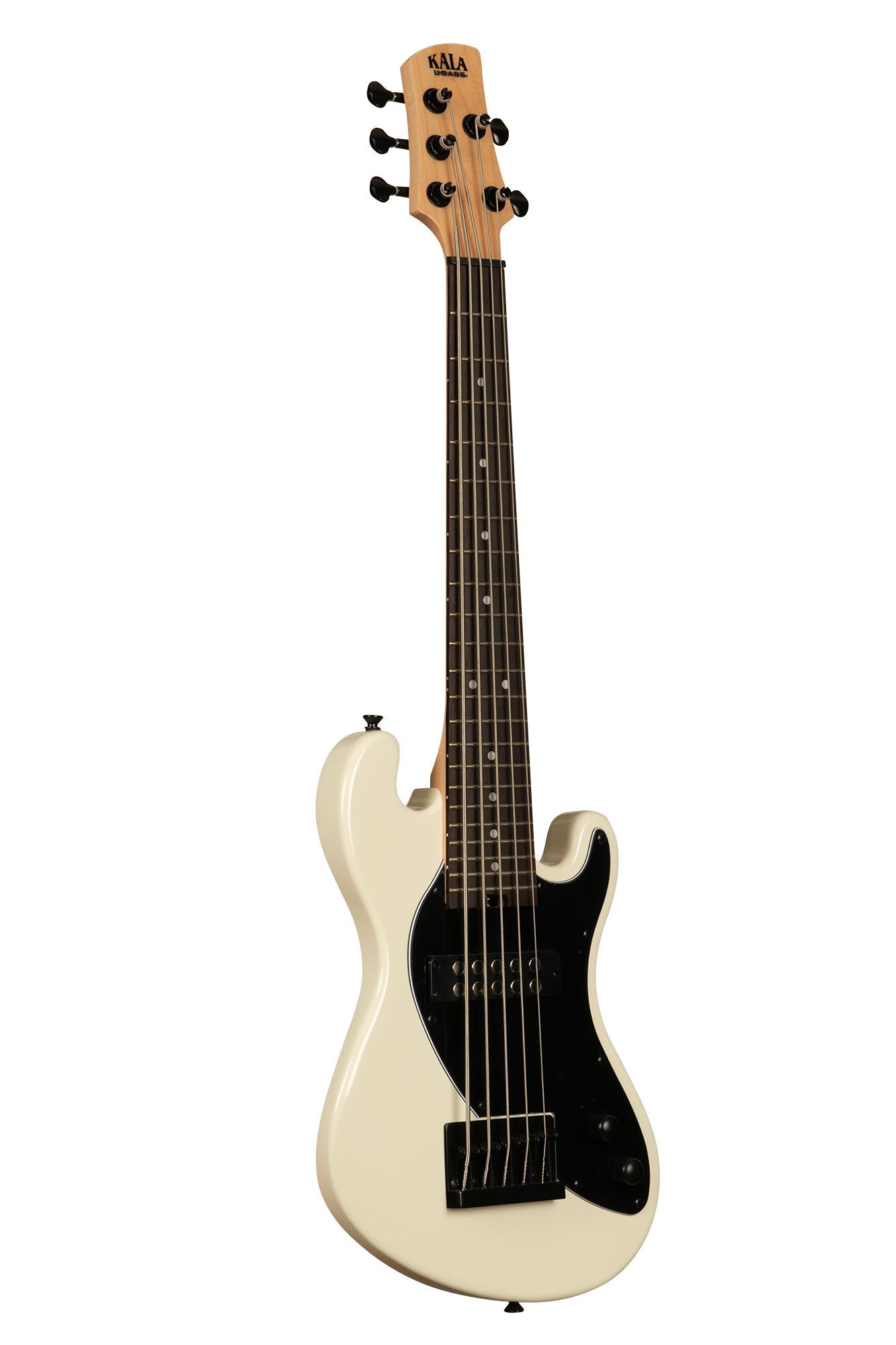 Kala Solid Body 5-String Sweet Cream Fretted U•BASS® UBASS-SB5-CR-FS with Laurel Fingerboard