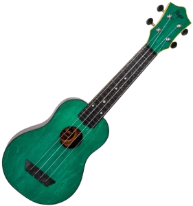 Flight TUS35 Green Soprano Travel Ukulele – Linden Top, ABS Body, Aquila Strings &amp; Gig Bag