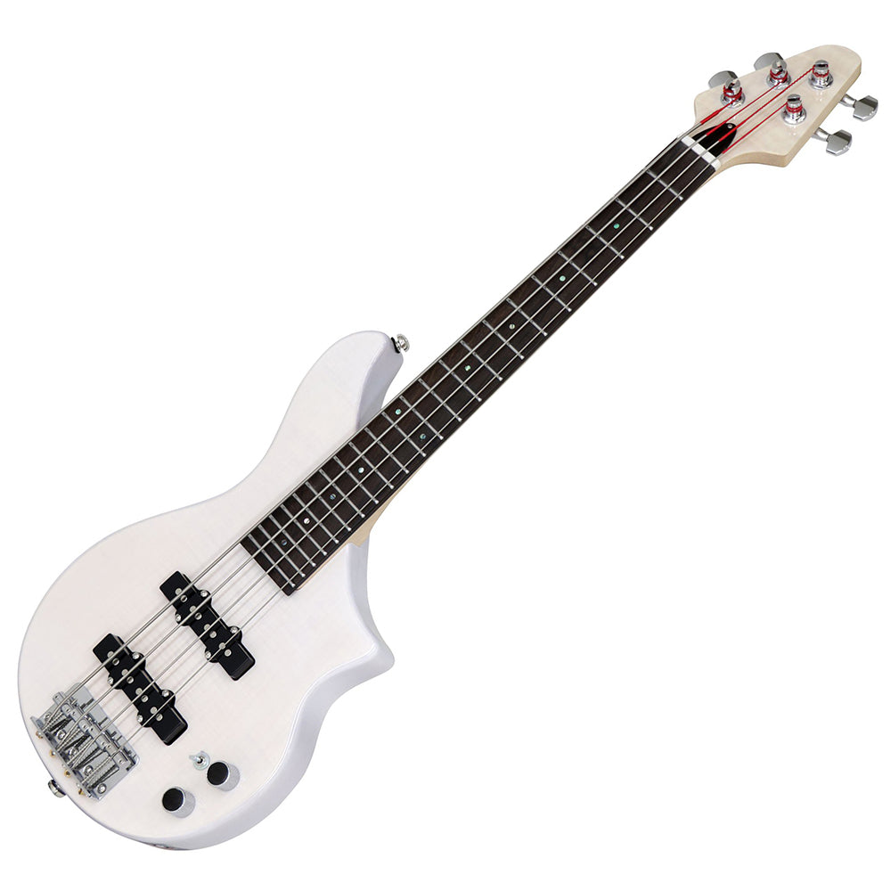 TBJ-3400WFM – TINY BOY BASS Solid Bass - Trans White
