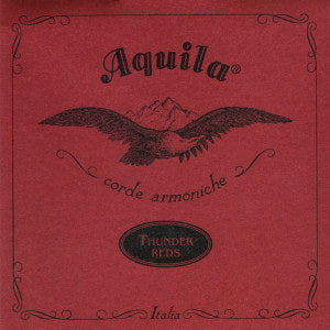 ukulele-trading-co-australia - AQ91U Aquila Thundergut RED 4 Strings UBASS. - Aquila - Strings