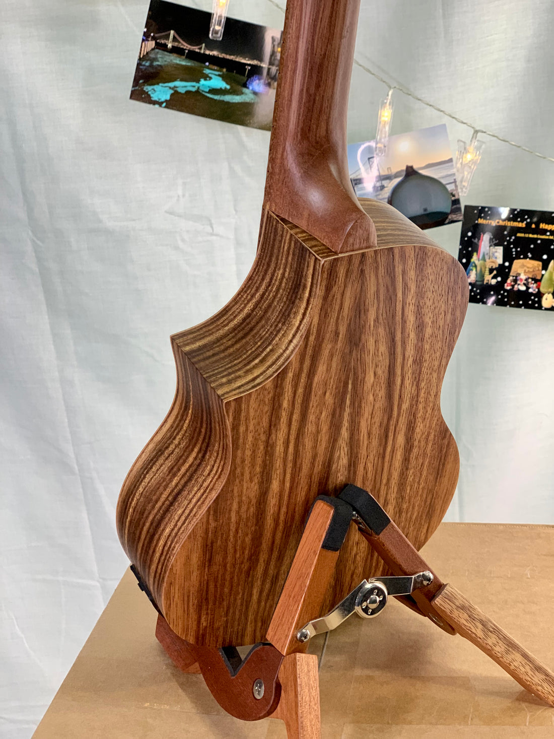 Kala KA-TK-T-CE TEAK TRI-TOP TENOR UKULELE W/ CUTAWAY & EQ BONUS Kala Gigbag $47.95 Ukulele Trading co Australia