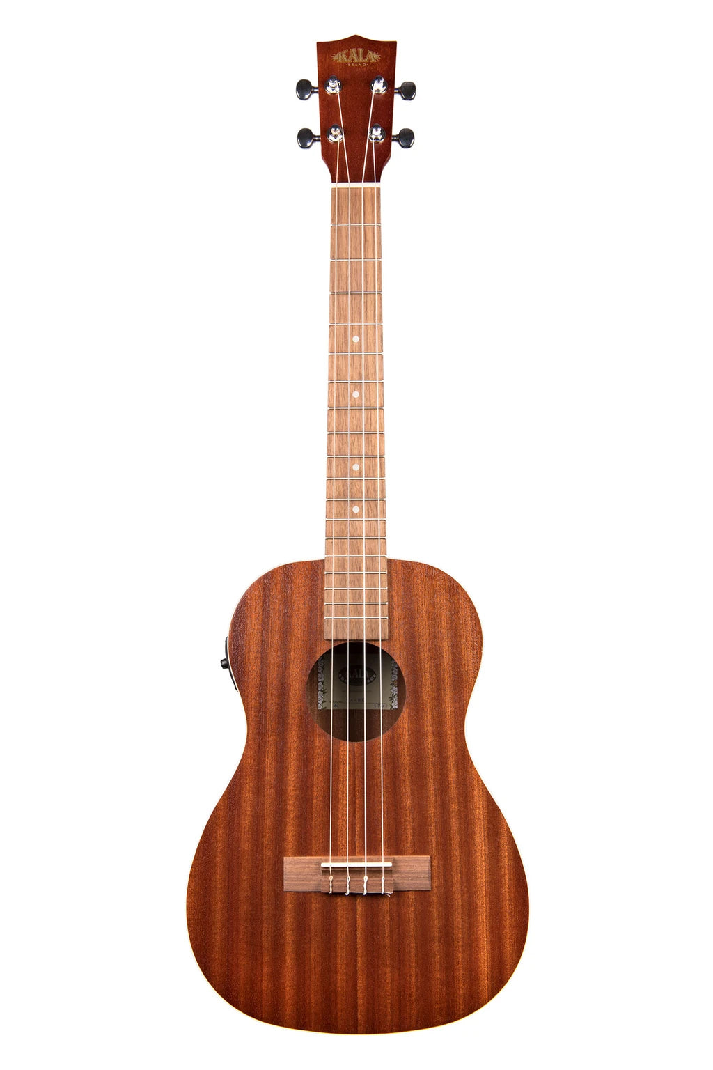 KA-BE-Kala-Baritone-Ukulele-Electric-pickup-face front ukulele-trading-co-australia