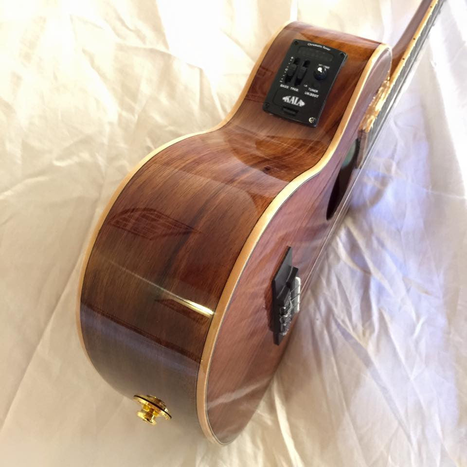ukulele-trading-co-australia - KALA KA-KTGE-C Koa Electric Acoustic Tenor Ukulele - Kala - Ukuleles