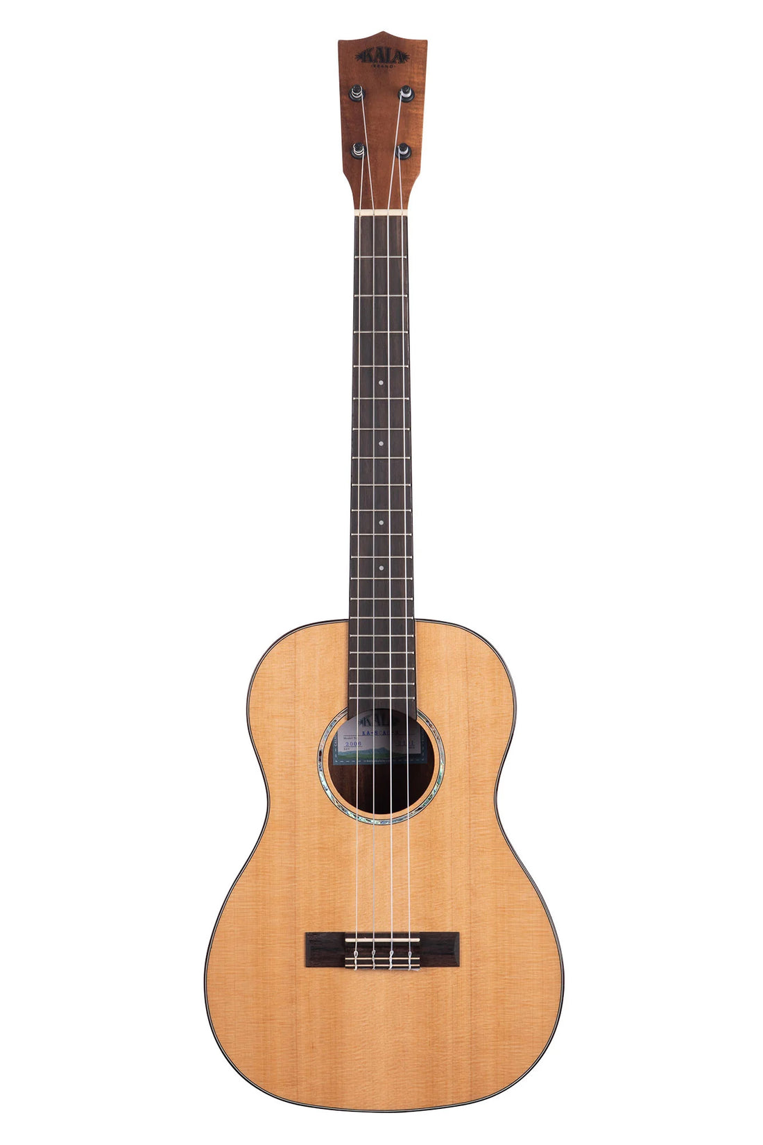 KA-SCAC-B Gloss Solid Cedar Top Acacia Baritone Ukulele