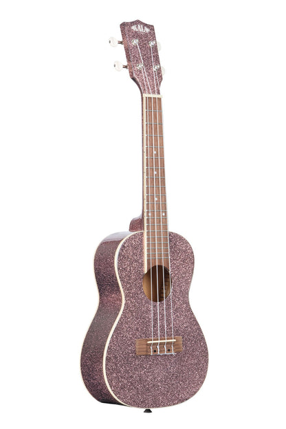 KALA Concert KA-SPRK-PINK Pink Champagne Concert Ukulele  Ukulele Trading Co Australia