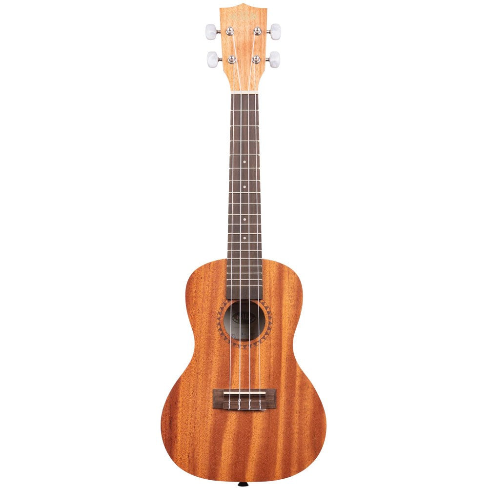 The KA-15 Series is Kala’s flagship Mahogany collection and has become an industry standard. The traditional design is highlighted with a satin finish. Great for players of all ages and skill levels, the affordable KA-15 Series is sure to be a staple for generations to come. Built and designed to stand the test of time.  Features Size: Concert Top, Back & Sides: Mahogany Neck: Mahogany Finish: Satin Fingerboard: Walnut Headstock: Standard Strings: Aquila Super Nylgut® Nut & Saddle: Graph Tech NuBone®