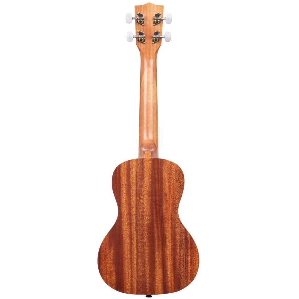 The KA-15 Series is Kala’s flagship Mahogany collection and has become an industry standard. The traditional design is highlighted with a satin finish. Great for players of all ages and skill levels, the affordable KA-15 Series is sure to be a staple for generations to come. Built and designed to stand the test of time.  Features Size: Concert Top, Back & Sides: Mahogany Neck: Mahogany Finish: Satin Fingerboard: Walnut Headstock: Standard Strings: Aquila Super Nylgut® Nut & Saddle: Graph Tech NuBone®