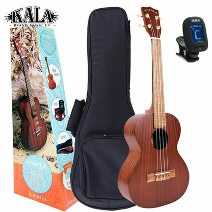 MK-C/Pack MAKALA by KALA CONCERT UKULELE KIT Includes Gig-Bag