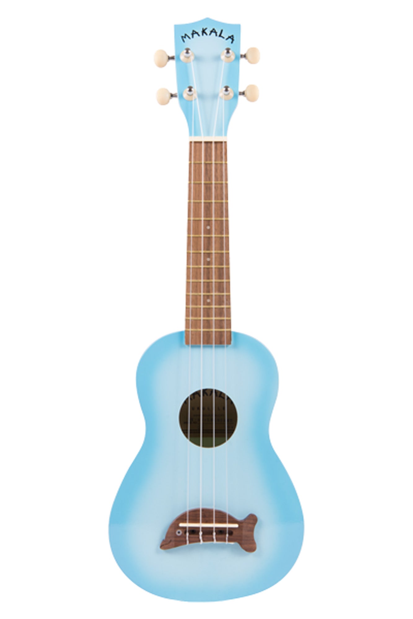 MK-SD/LBLBRST Light Blue Burst Soprano Dolphin Ukulele