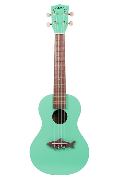 MK-SS/GRN Green Soprano Shark Ukulele