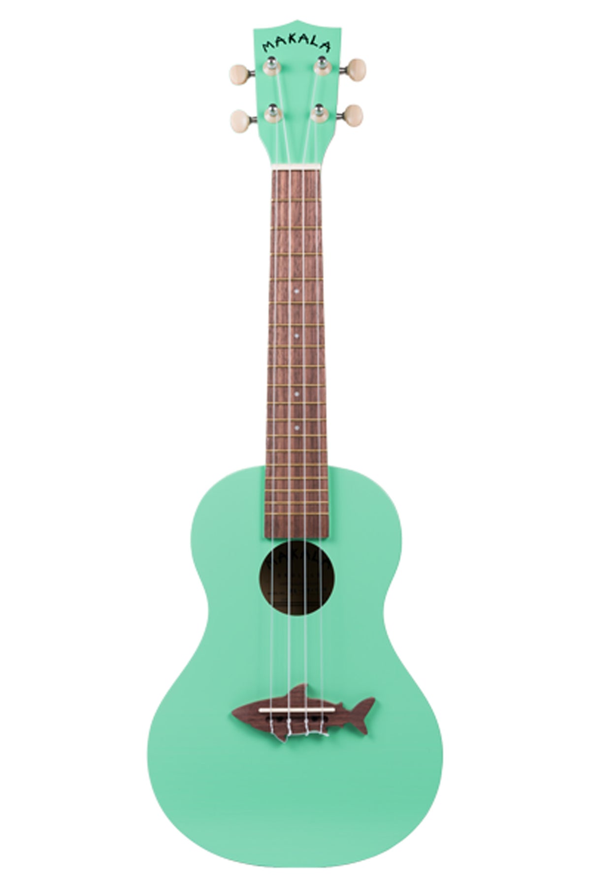 MK-SS/GRN Green Soprano Shark Ukulele
