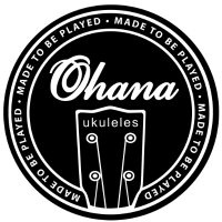 TK-120BUC Ohana Tenor Banjolele Banjo Ukulele Closed Back Resonator ukulele trading co australia 