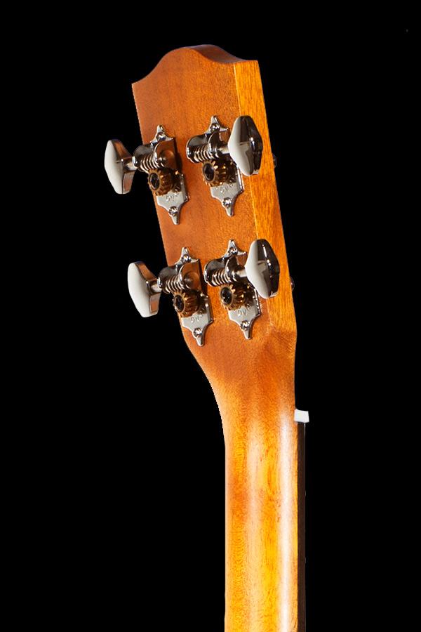 rear headstock front Ohana TK-10 Tenor Ukulele Mahogany ukulele trading co australia