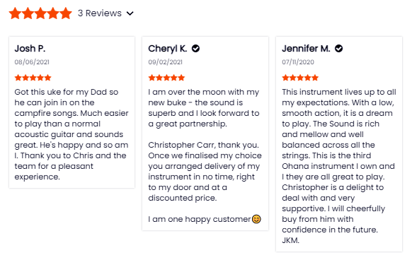 Review Ohana BK-20CE Baritone electric Acoustic Ukulele Trading Co Australia