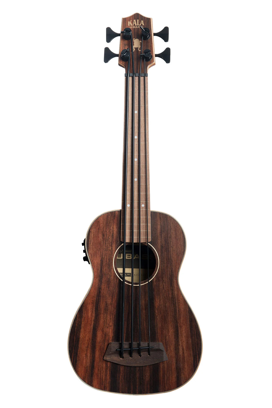 UBASS-EBY-FL Striped Ebony Fretless Acoustic-Electric U•BASS