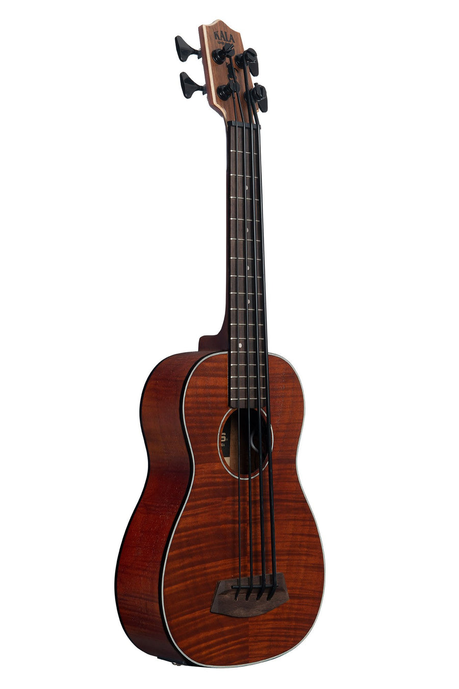 UBASS-EM-FS/LH Lefthanded Exotic Mahogany Electric Acoustic UBASS Bundle with Gig bag