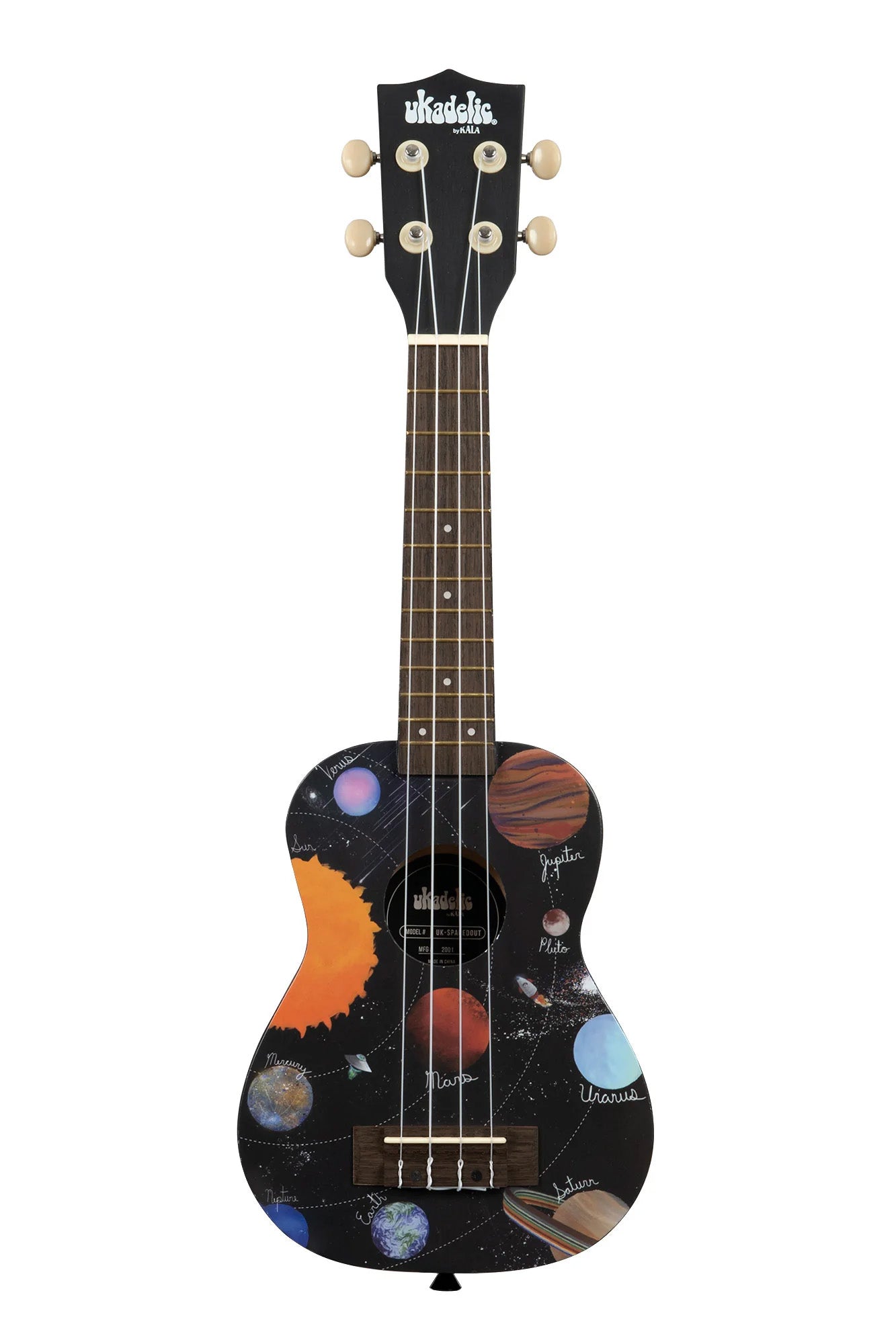 UK-SPACEDOUT Spaced Out Ukadelic Soprano Ukulele