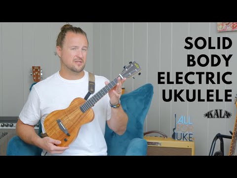 Video Demo Video Review Solid Body Electric Acacia Tenor Ukulele Model: KA-SB-ACA-T Ukuleel Trading Co Australia