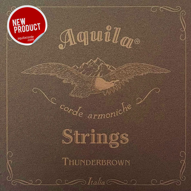 AQ165U Thunder Browns UBass 4 String Set  EADG Tuning Aquila. The increased String Tension and increased Acoustic volume you will love. Ukulele Trading Co Australia