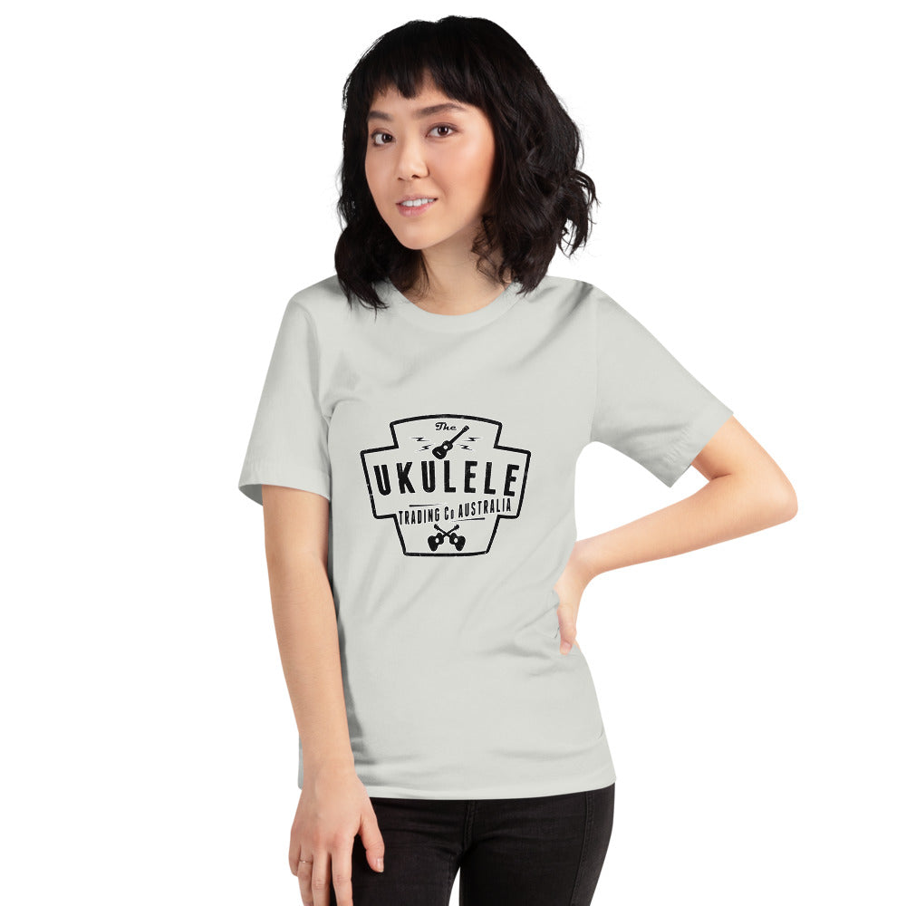 Short-Sleeve Women&#39;s Ukulele Logo T-Shirt